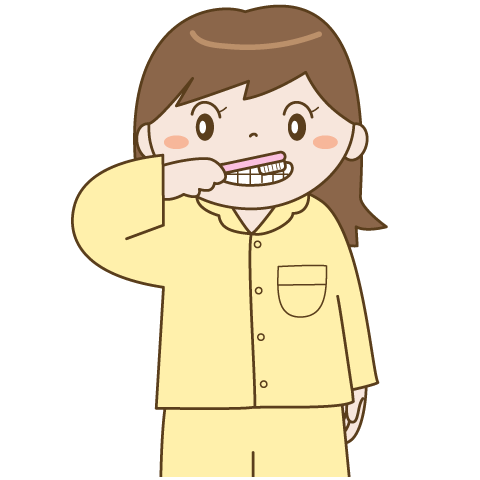 キシリトールで歯が丈夫な女の子
