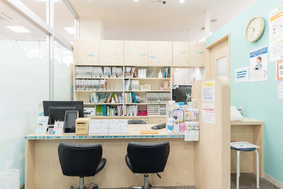 春日井きらり歯科の受付