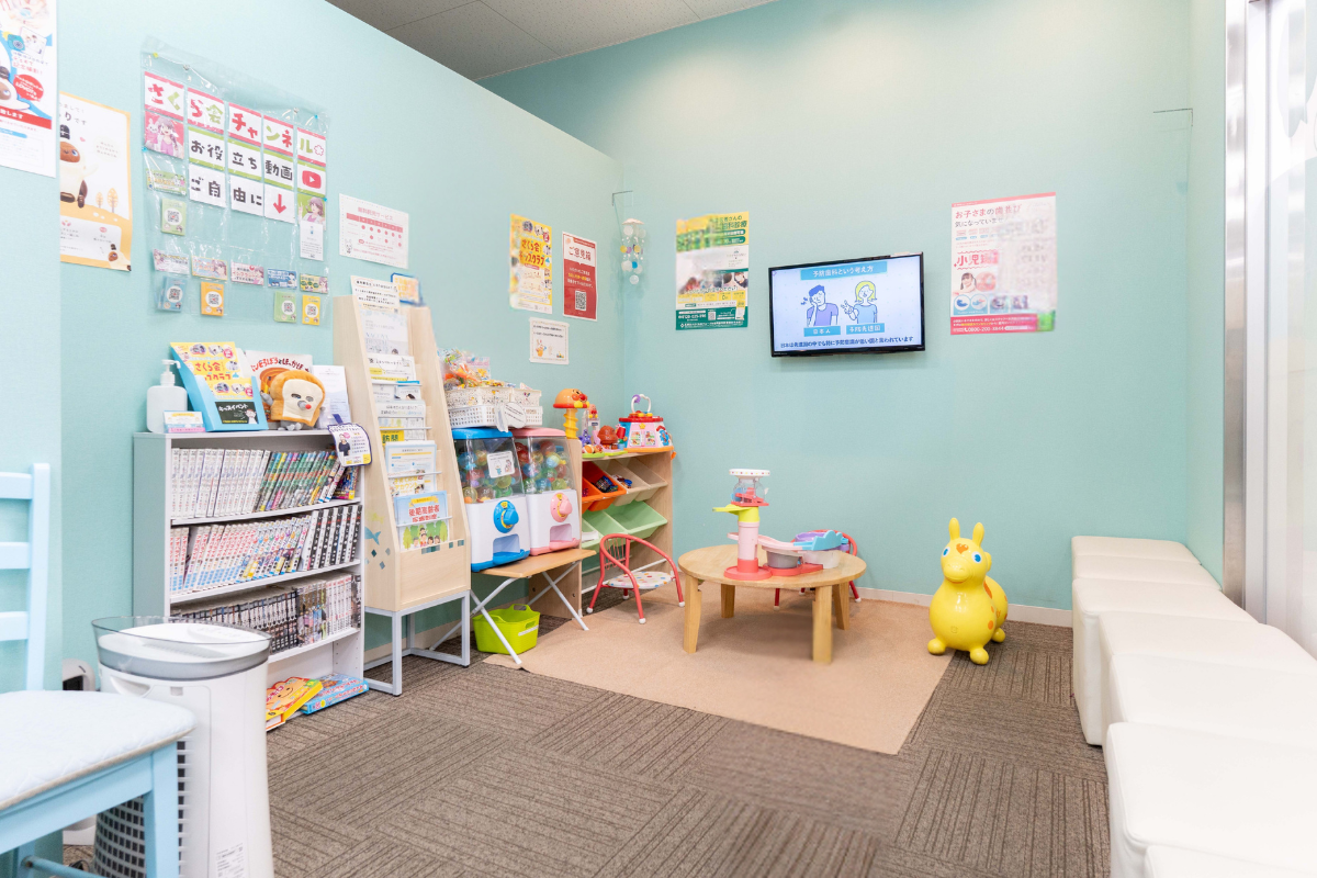春日井きらり歯科のキッズルーム