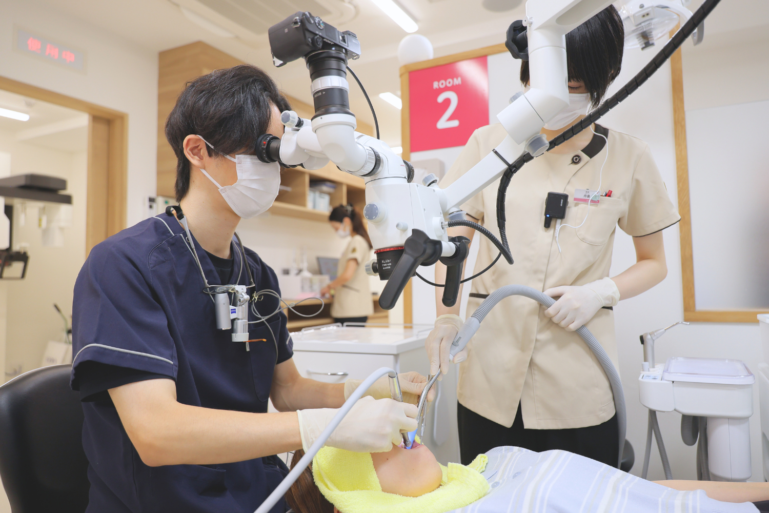 町屋さくら歯科・矯正歯科の歯科用CTとマイクロスコープ