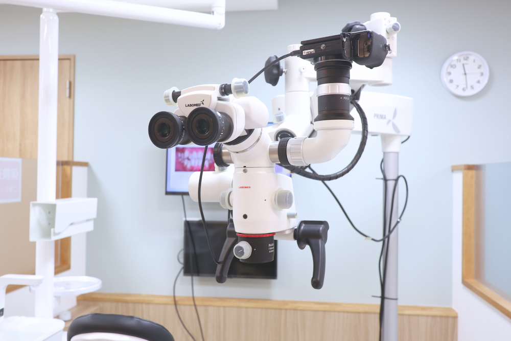 町屋さくら歯科・矯正歯科のマイクロスコープ