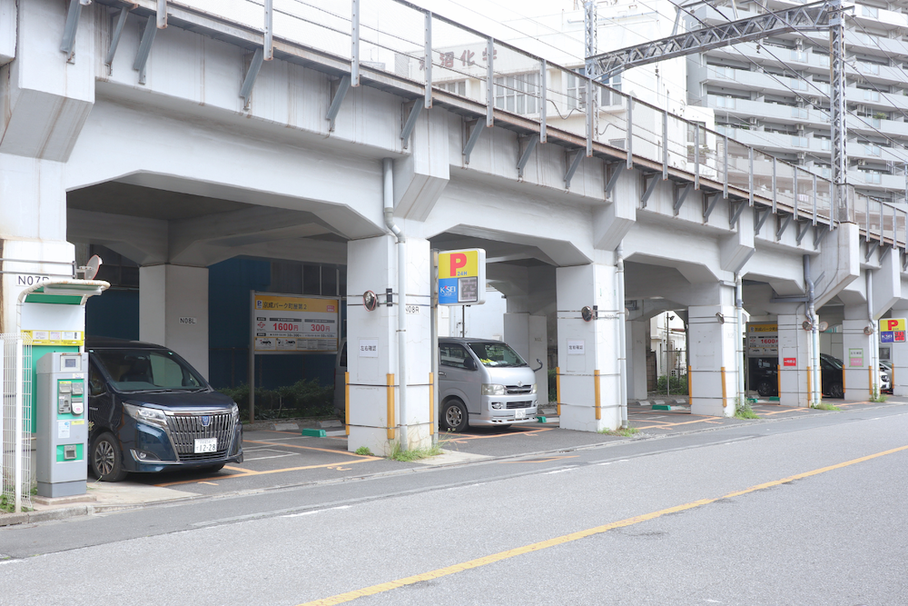 町屋さくら歯科・矯正歯科の提携駐車場
