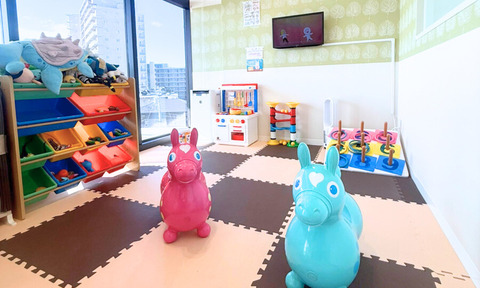 クローバー歯科のキッズスペース