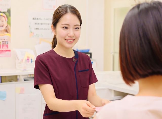 たんぽぽ歯科の受付