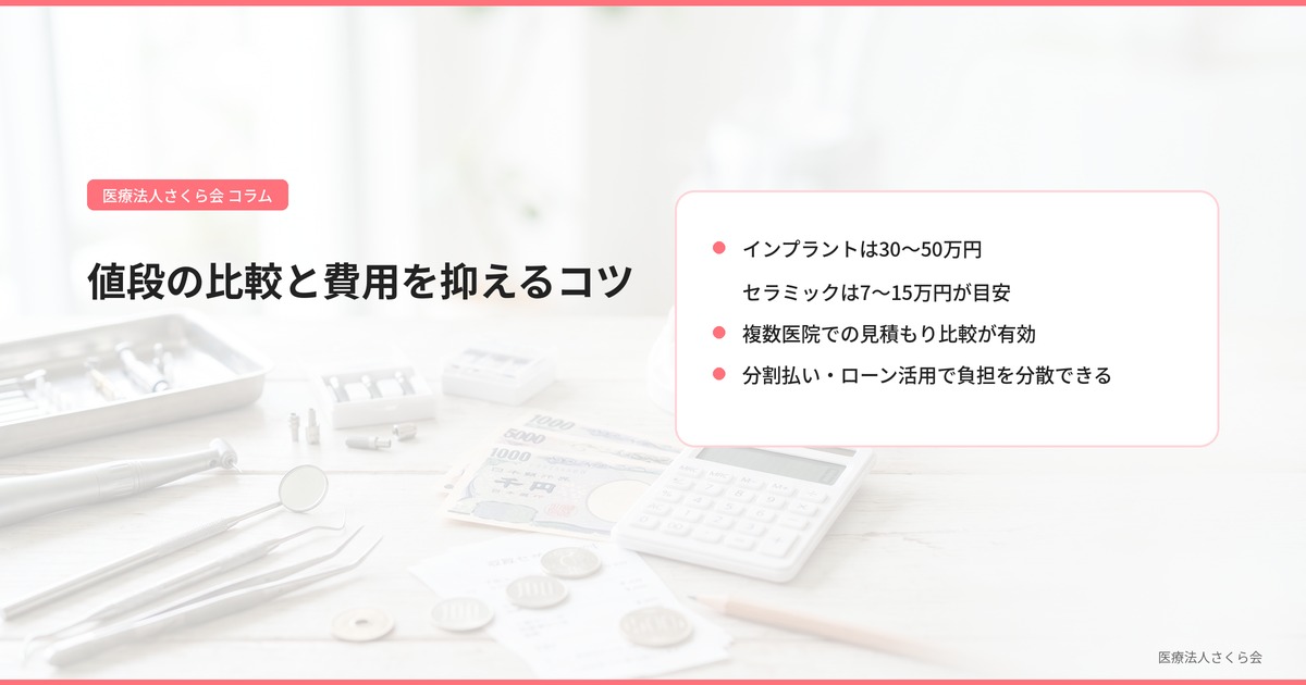 値段の比較と費用を抑えるコツ
