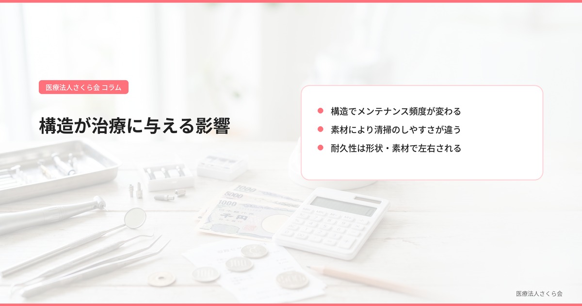 構造が治療に与える影響